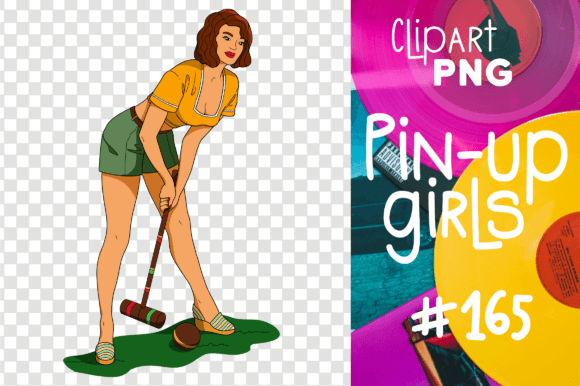 Capturing Vintage Charm with Pin-up Girls Retro Design