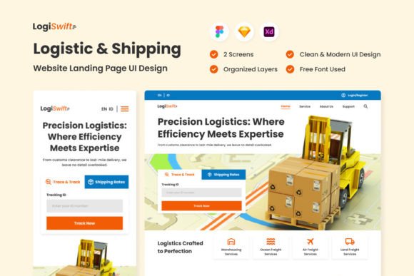 LogiSwift: Streamlining Logistics with Intuitive Design