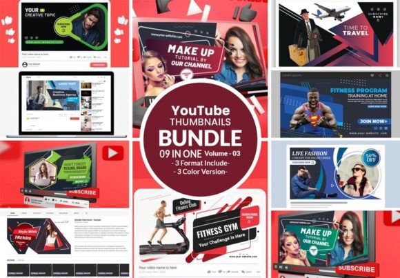 Master Your Channel's Look with a Creative YouTube Banner Bundle