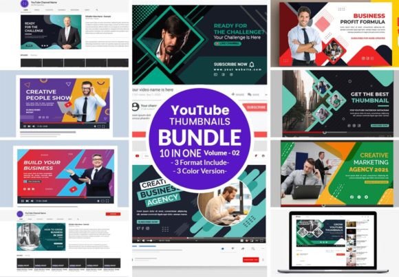 Maximize Your Channel: The YouTube Social Banner Bundle