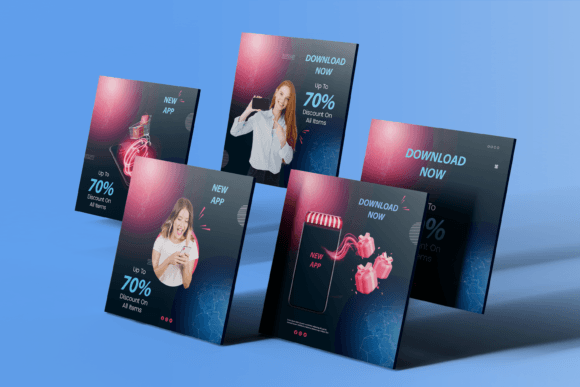 Maximize Your Reach with Social Media Template-App-Tech-028-22