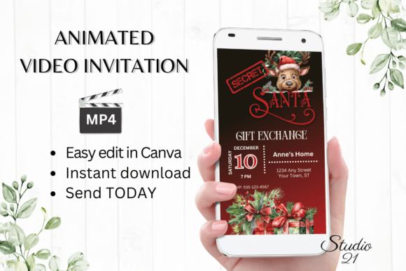Secret Santa Gift Exchange Invitation: Effortless Holiday Coordination
