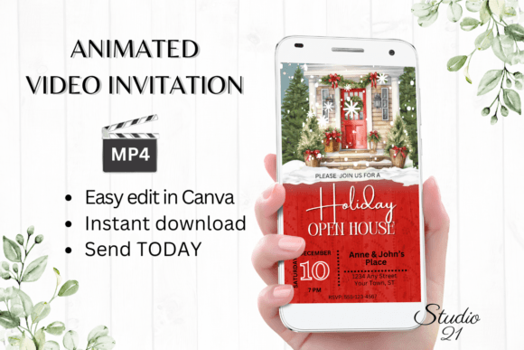 Send a Holiday Open House Invite in Minutes
