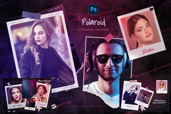 Transform Your Photos with Dynamic Polaroid Photo Templates