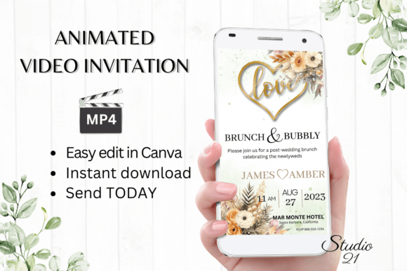 Why the Fall Wedding Brunch Invite W9160 Sets the Tone for Autumn Elegance